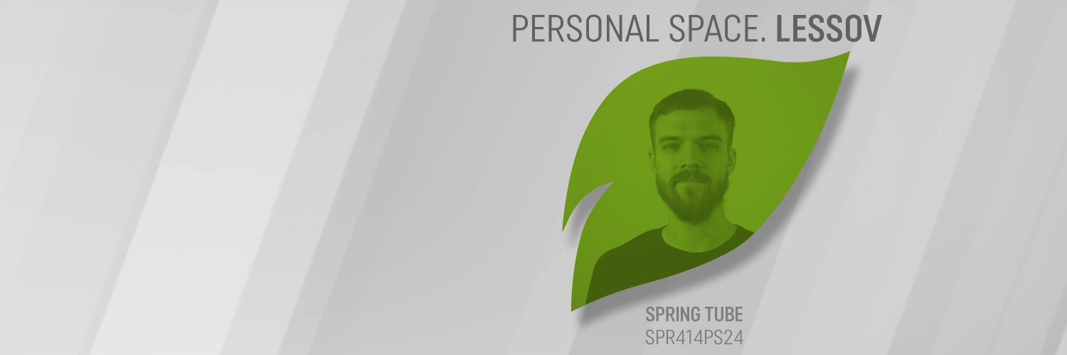 Spring Tube label banner