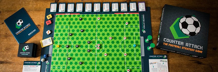 Counter Attack: the football strategy game banner