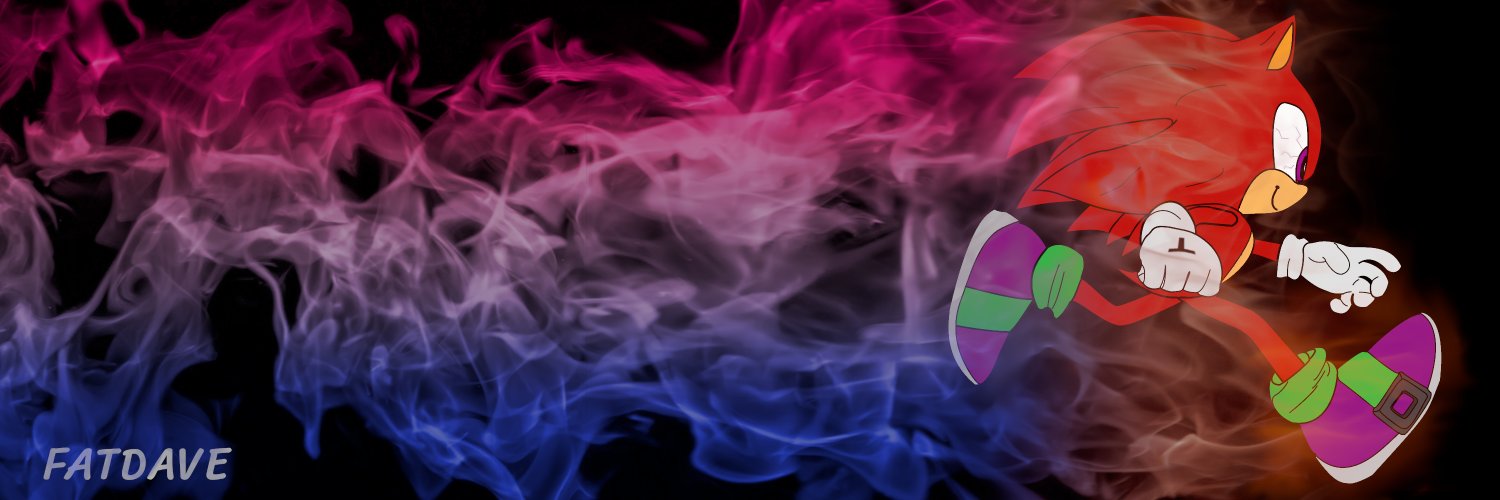 Fatdavemakes🏳️‍🌈 aka Terrance The Hedgehog 🖖 ᐰ banner