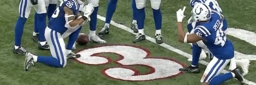 Faux Andrew Luck banner