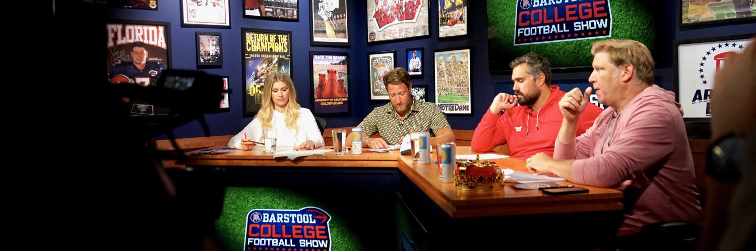 Barstool College Football Show banner