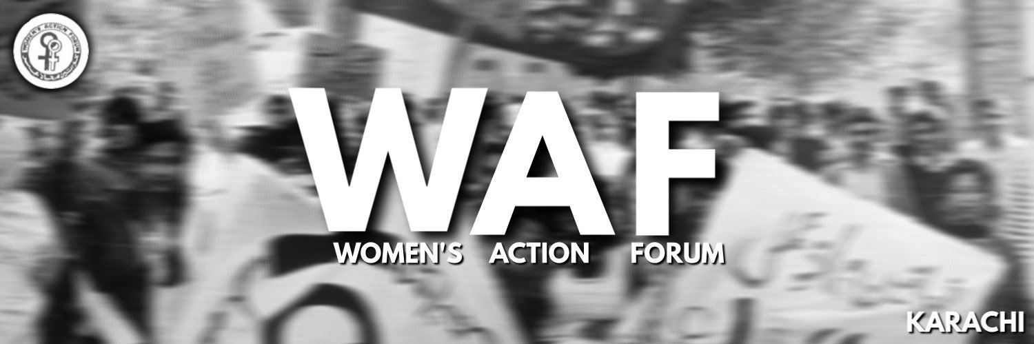 Women's Action Forum - Karachi Chapter banner