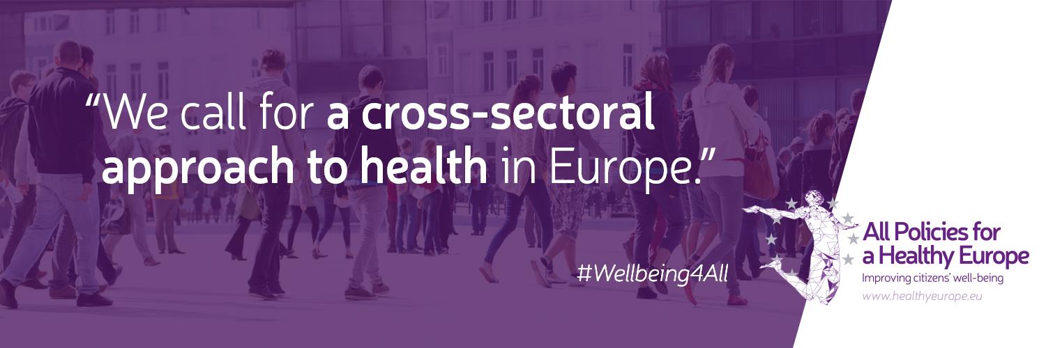 All Policies for a Healthy Europe banner