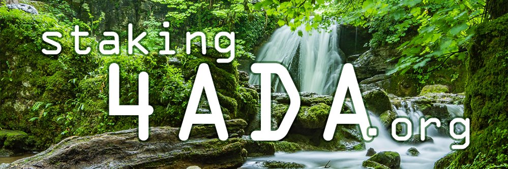 Staking4ADA.org banner