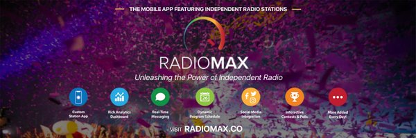 RadioMax Profile Banner