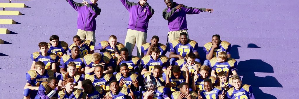 Parrott Middle School Football banner