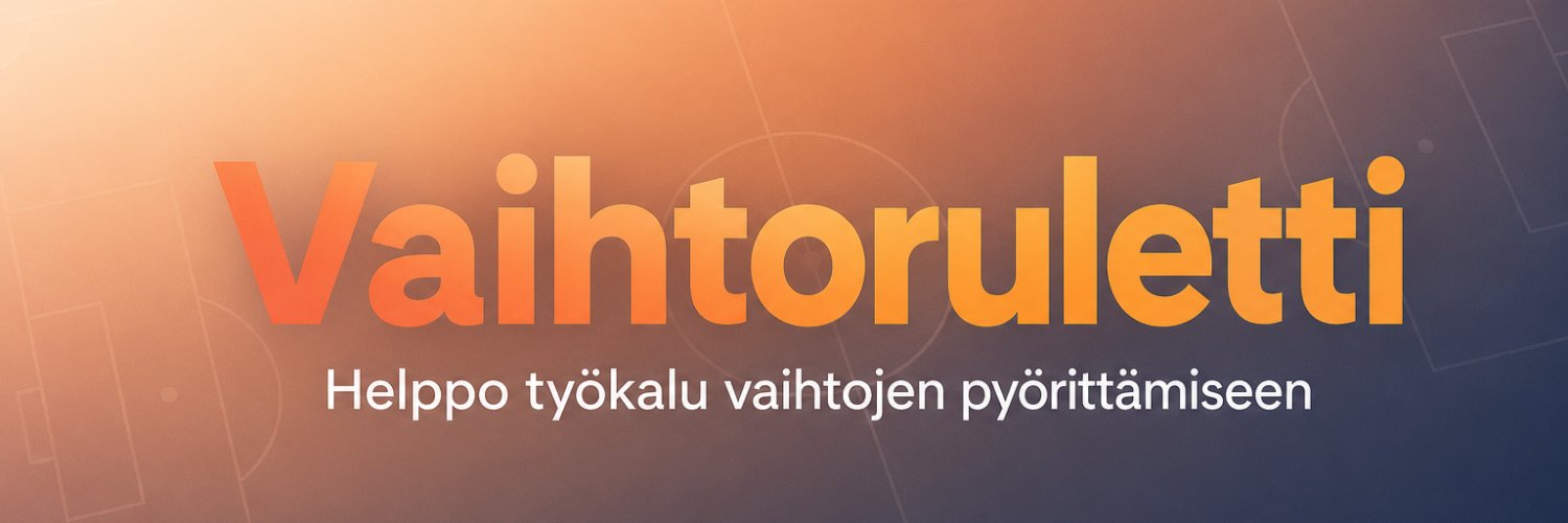 vaihtoruletti's profile banner image