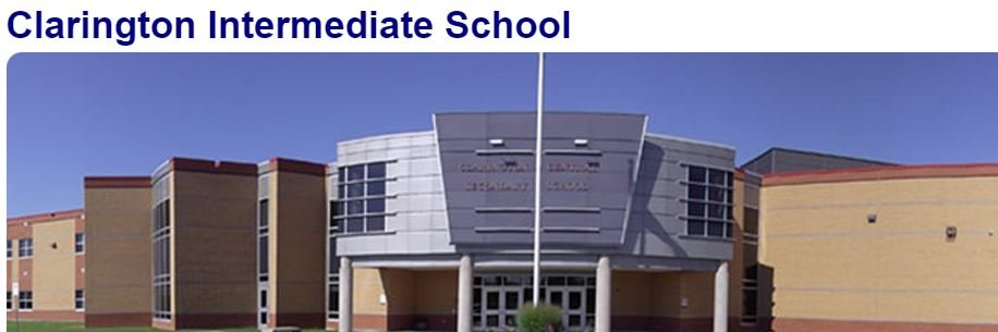 Clarington Central Intermediate School banner