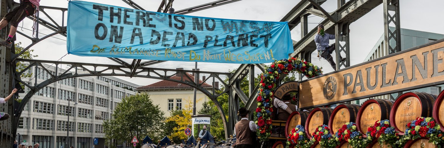 Ende Gelände München banner