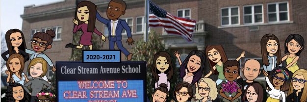Clear Stream Avenue School banner