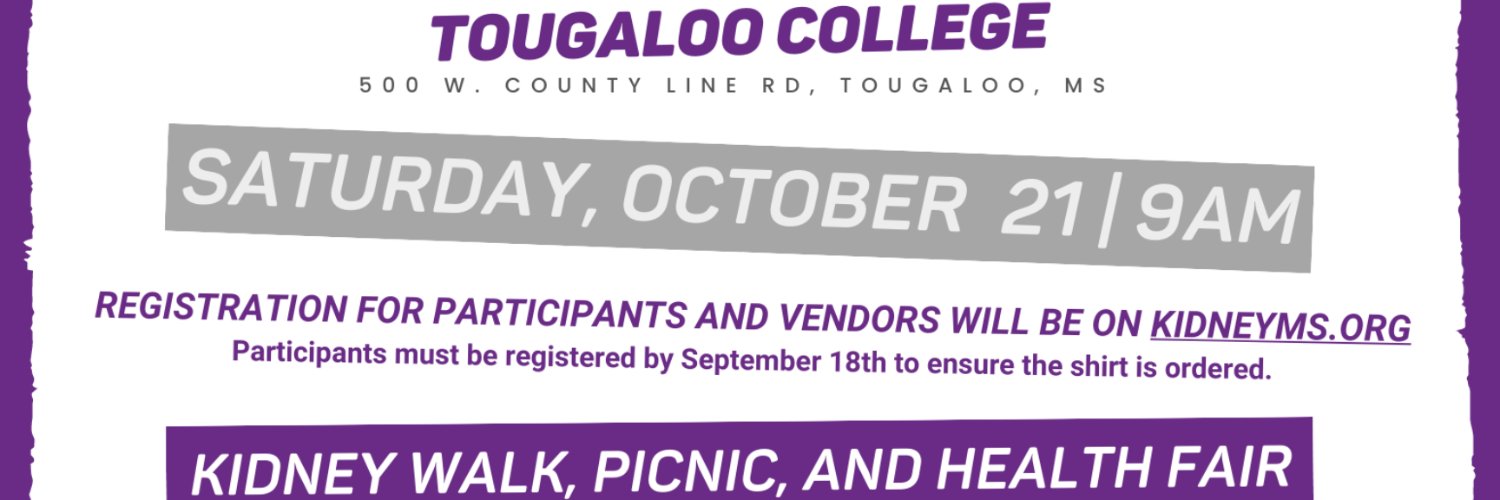 Mississippi Kidney Foundation banner