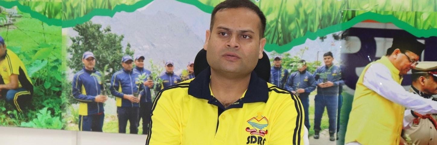 SDRF Uttarakhand Police banner