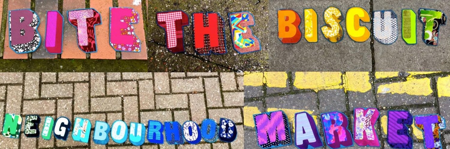 Bite the Biscuit Neighbourhood Market banner