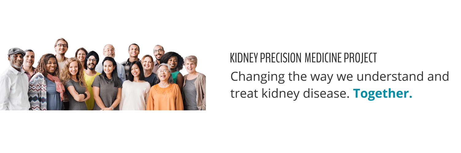 Kidney Precision Medicine Project banner