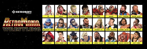 RetroMania Wrestling Profile Banner