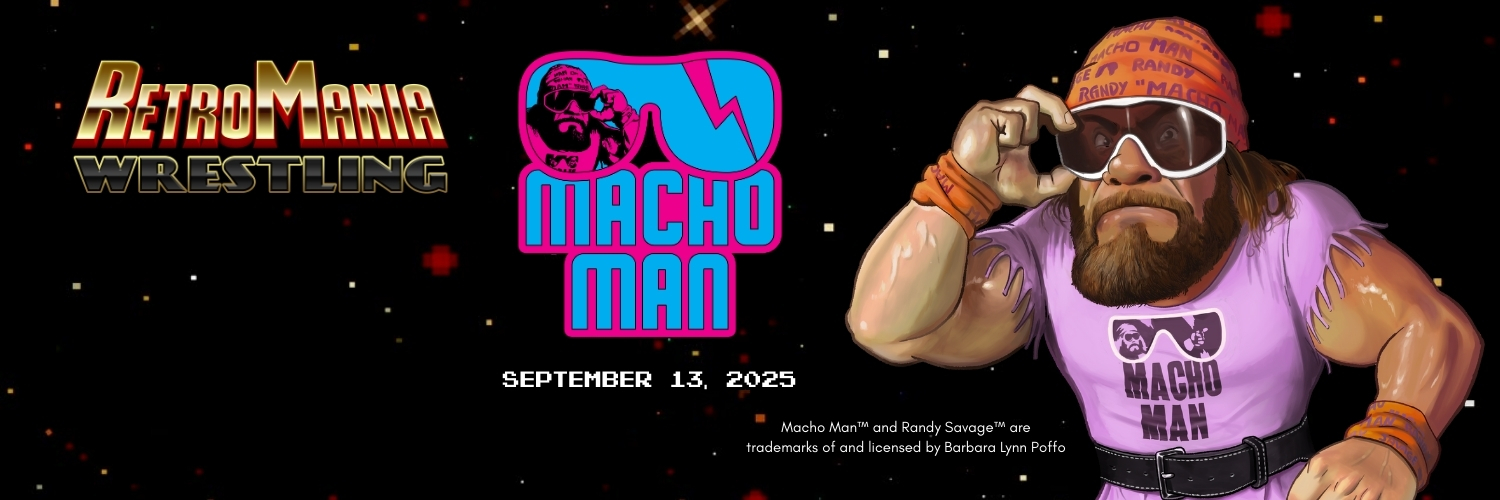 RetroMania Wrestling's banner