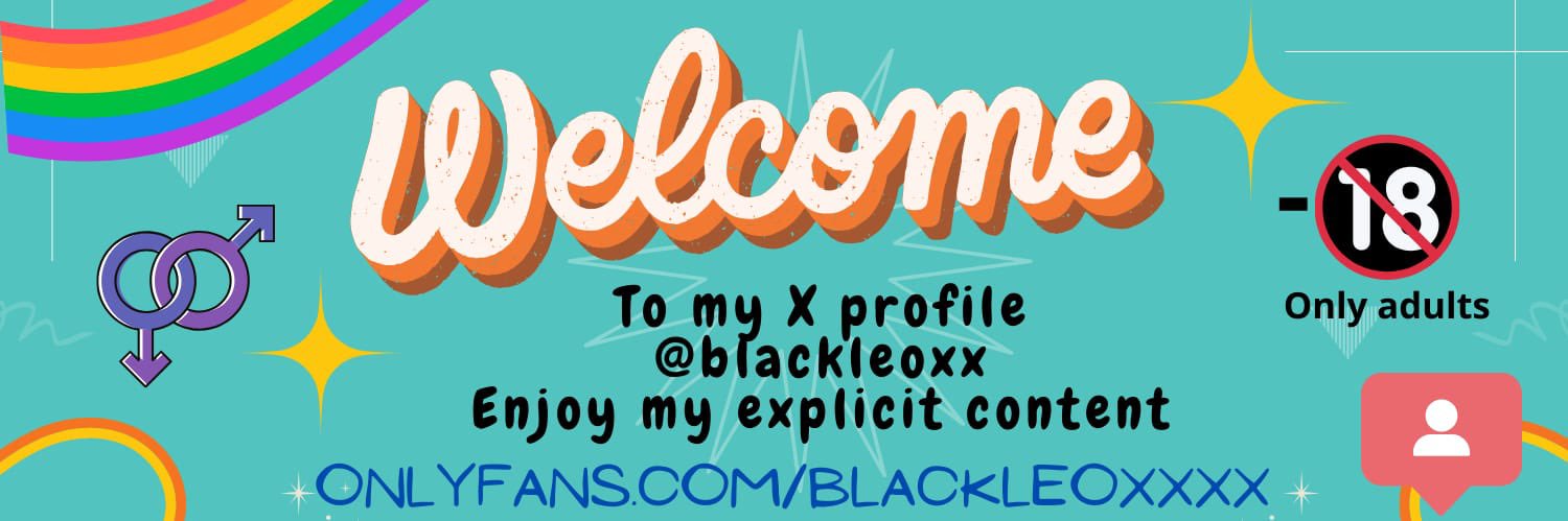 leo black ! banner