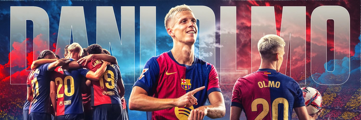 Dani Olmo's banner