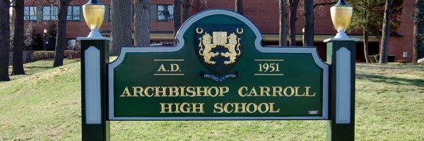 Archbishop Carroll High School - Admissions Profile Banner
