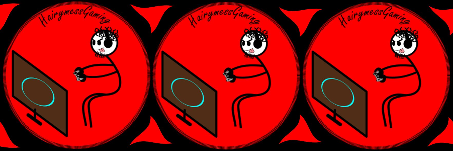 HairymessGaming's profile banner image