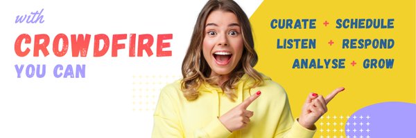 Crowdfire Profile Banner
