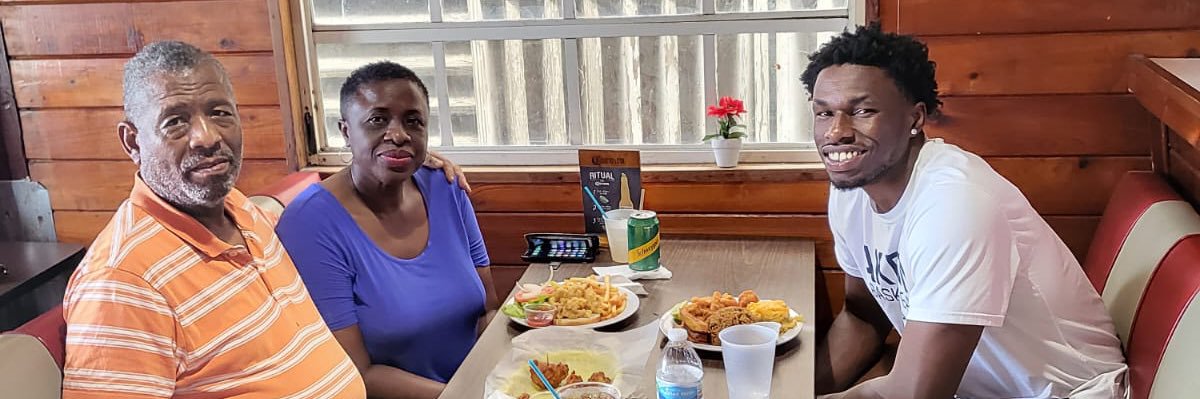 Sammy Hunter. banner