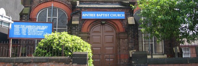 Aintree Baptist FC banner