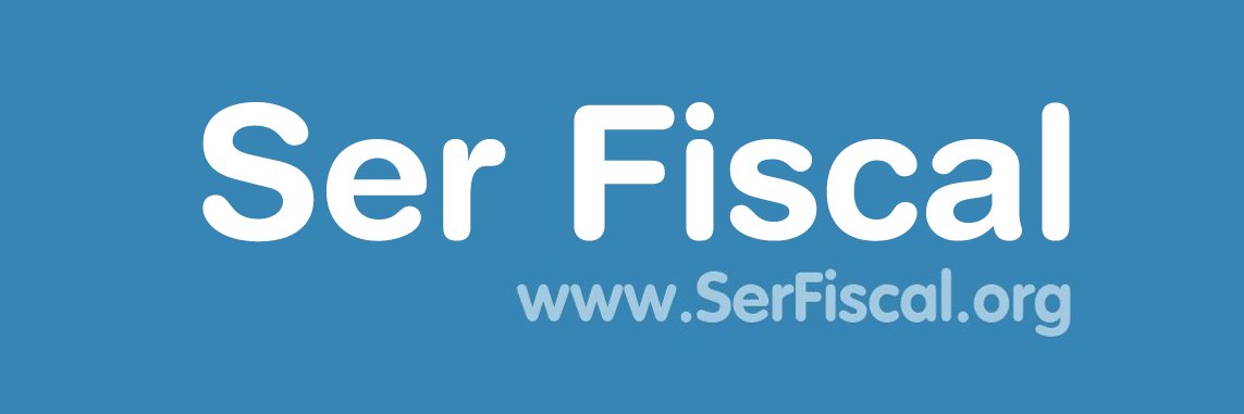 Red SER FISCAL banner