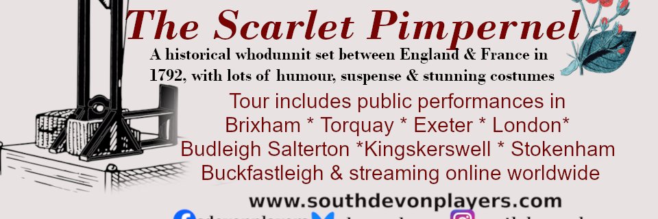 South Devon Players Theatre & Film Company banner