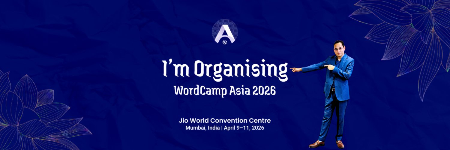Surendra Shrestha - Sponsors Team Co-Lead #WCAsia banner