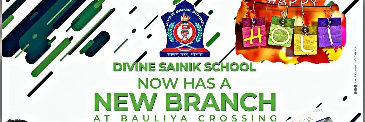 Divine Sainik School banner