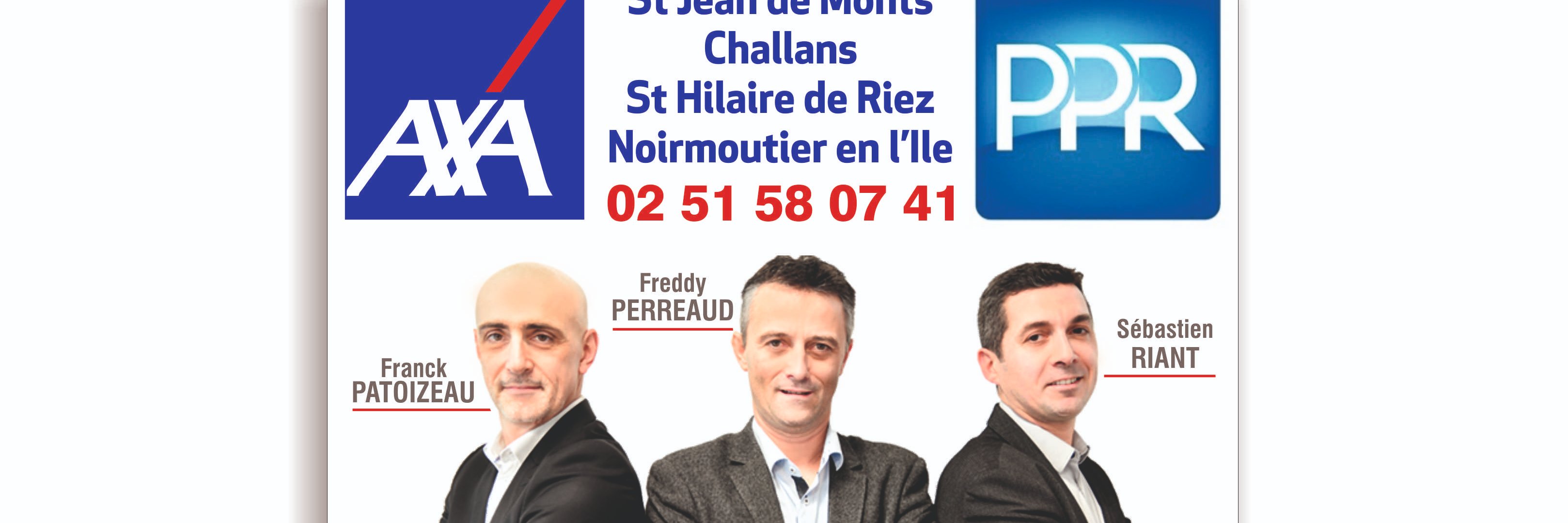 AXA PPR Nord Ouest Vendée banner