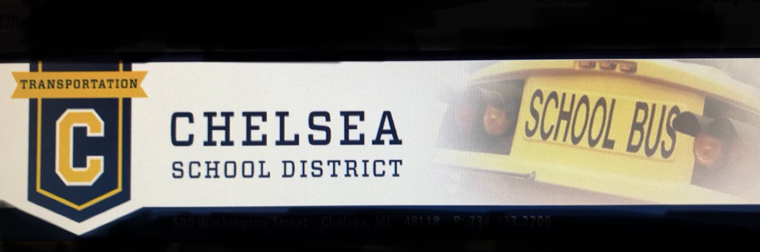Chelsea School District Transportation banner