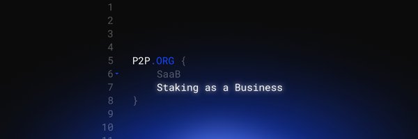 P2Pvalidator Profile Banner