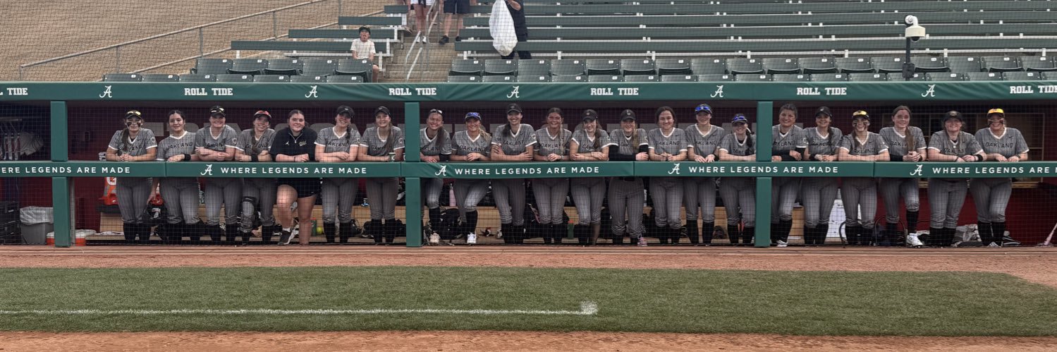 Oakland Softball banner