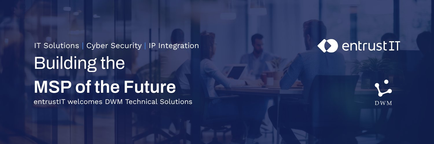 EntrustIT's profile banner image