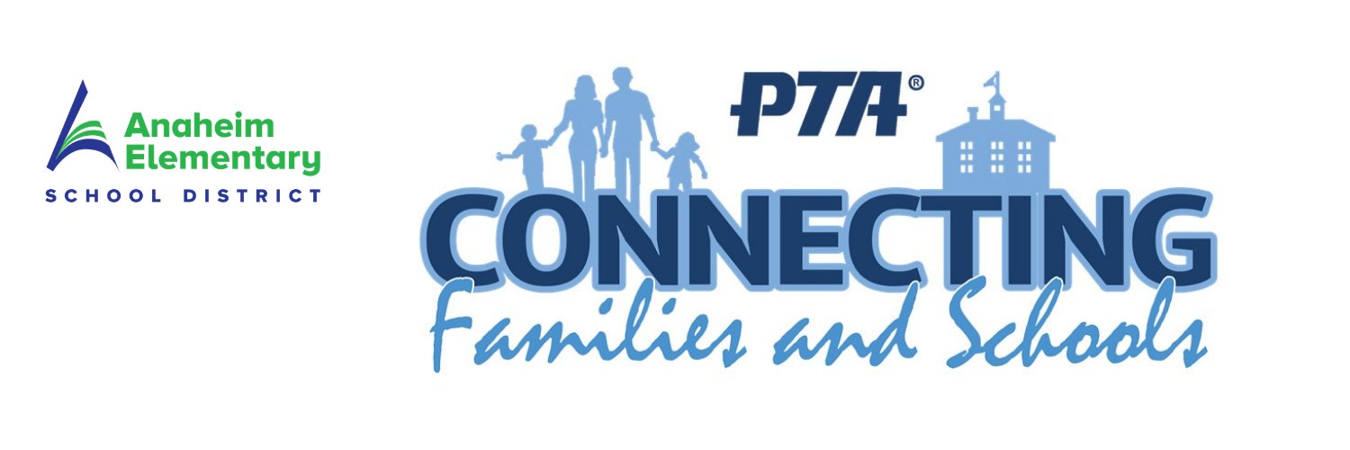 Anaheim Elementary Council of PTA's banner