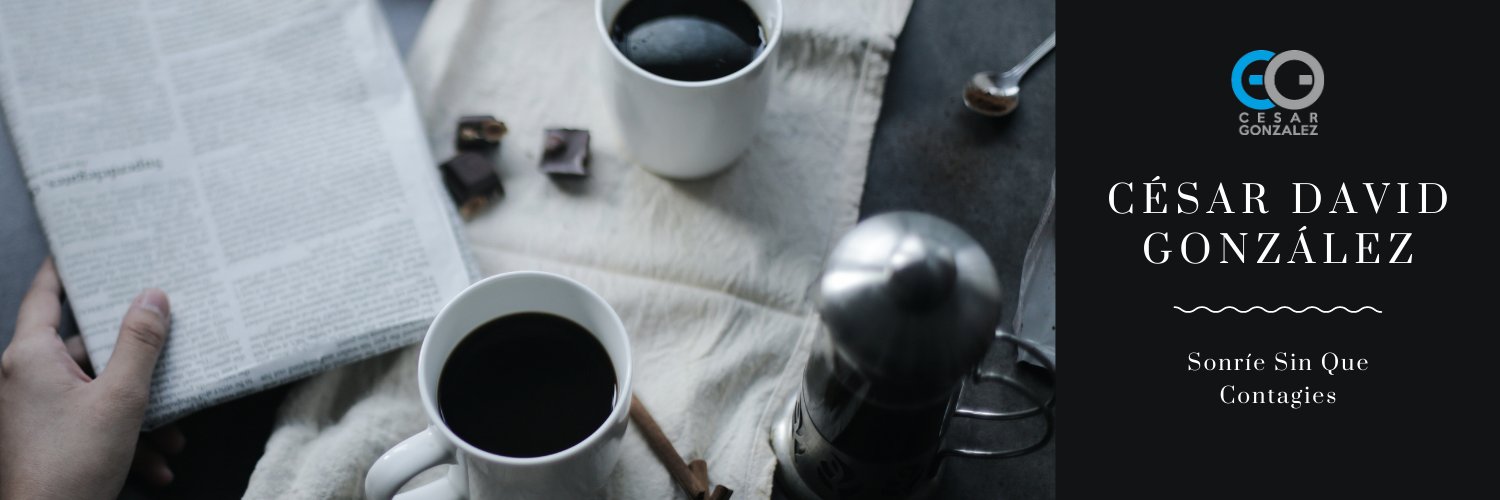 César David González 🎩 banner