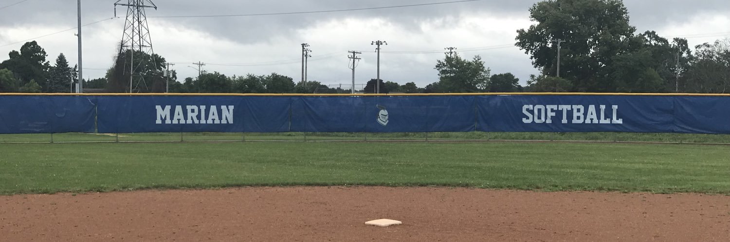 Marian High School Softball banner