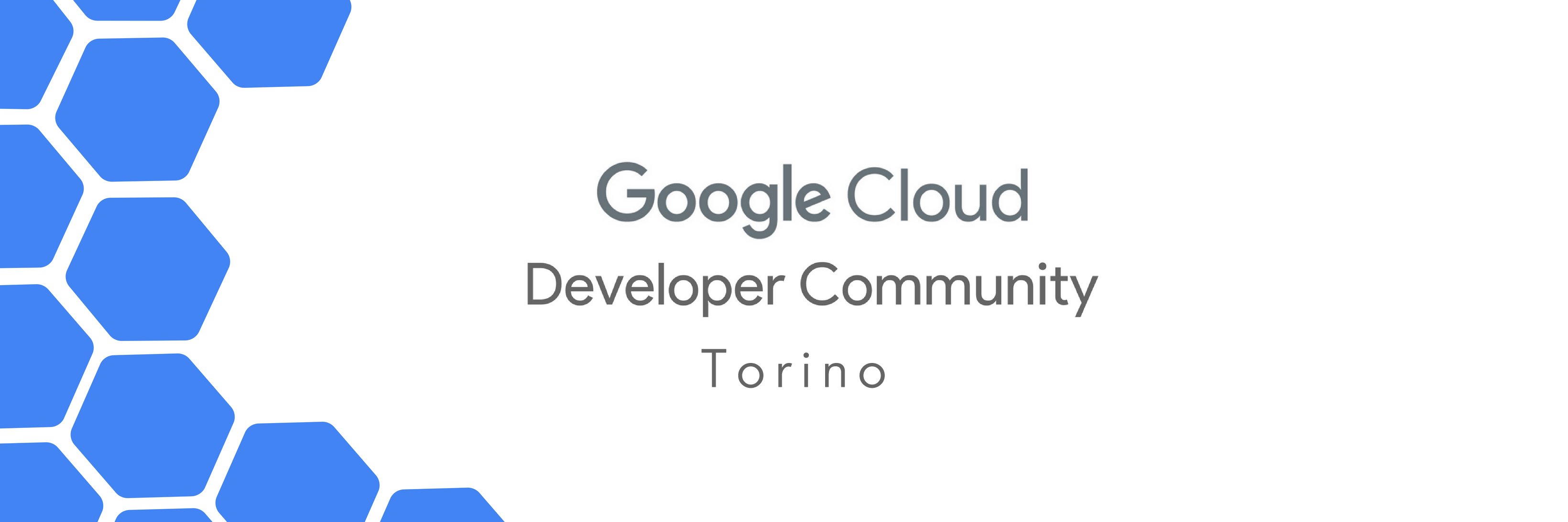 Google Cloud Developer Community Torino banner