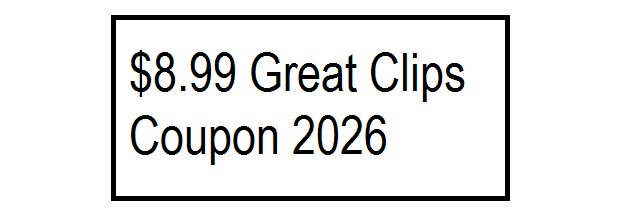 Great Clips 12.99 Coupon may 2026 banner