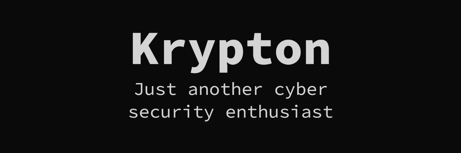 Krypton banner