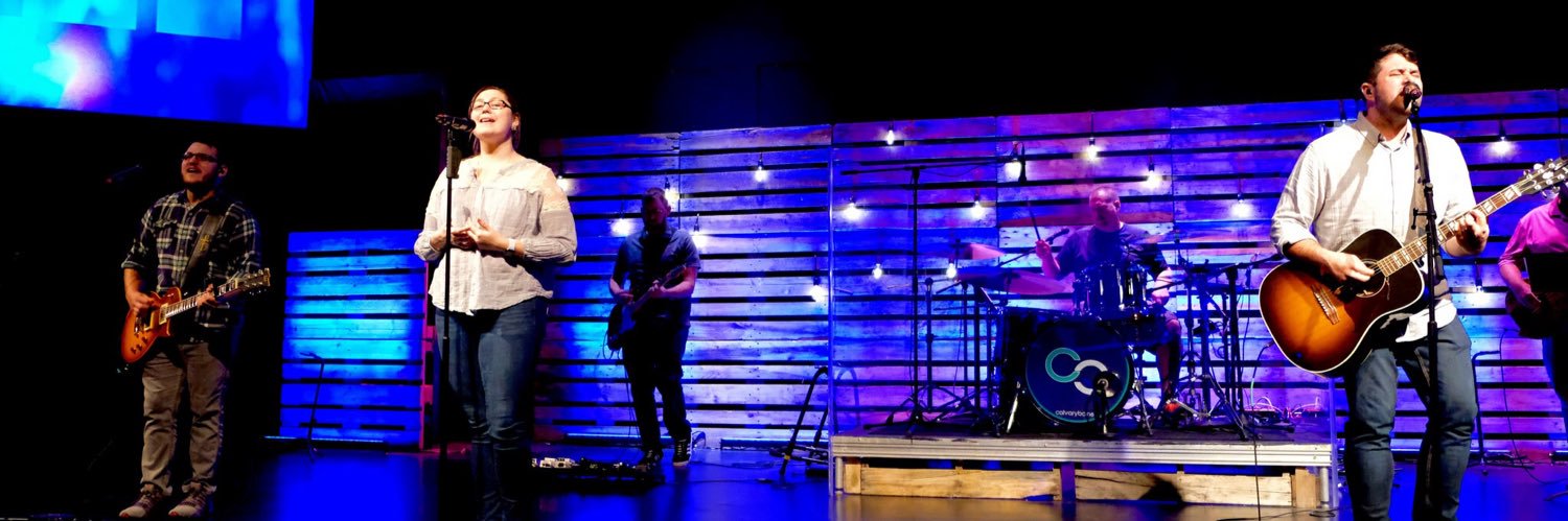 Calvary Church banner