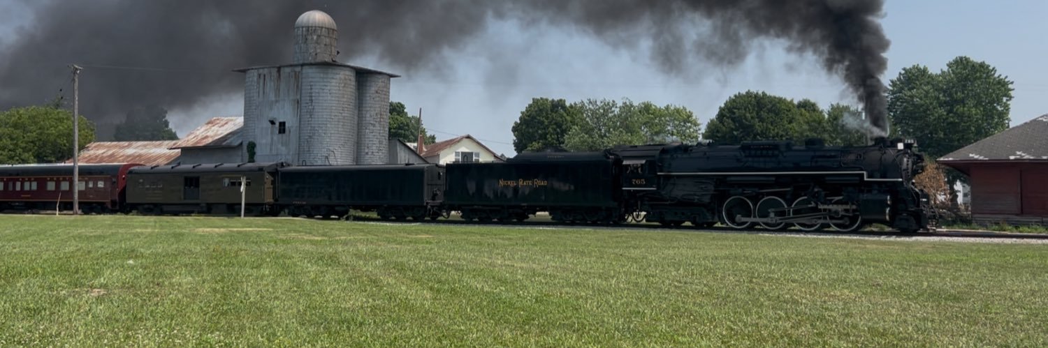 Transcontinental Railfan banner