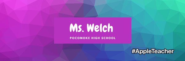 MrsSaraWelch Profile Banner