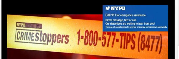 NYPDTips Profile Banner
