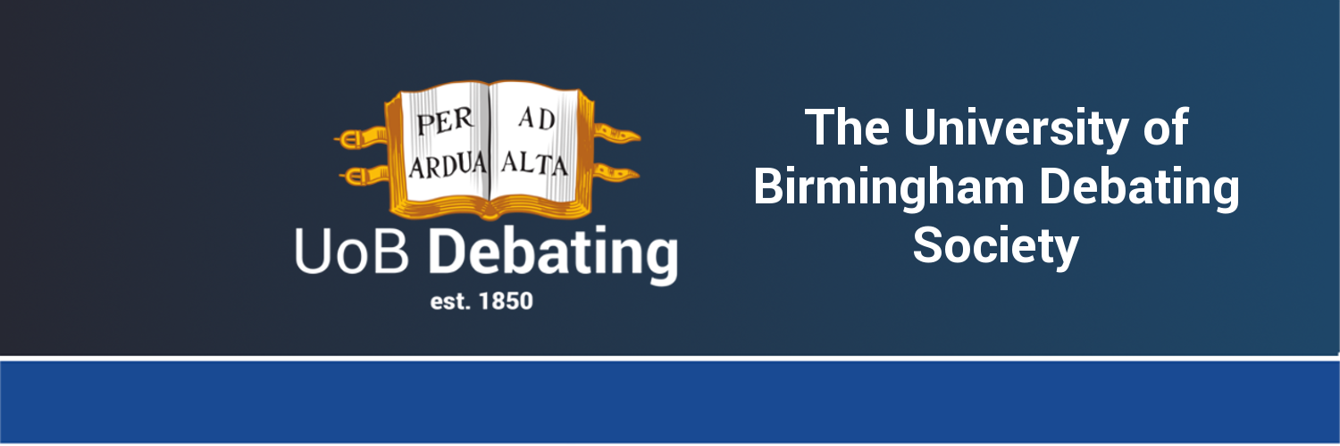 UOBdebating's profile banner image