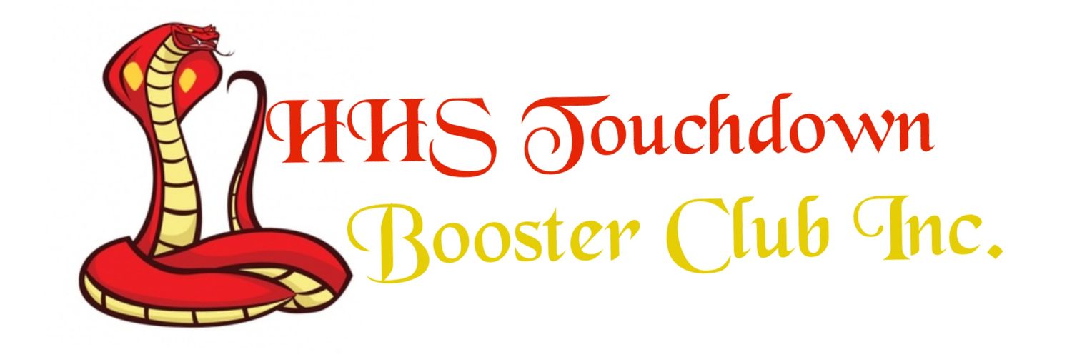 HHS Touchdown Booster Club Inc. banner