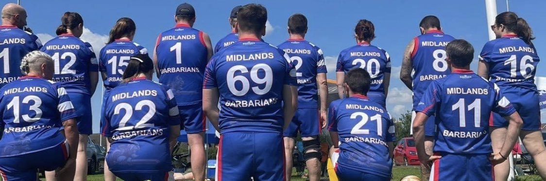 Midlands Barbarians Touch Rugby Club banner