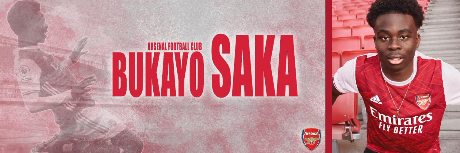 Bukayo Saka Profile Banner